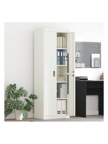 Sonata H Шкаф за съхранение със съхранение 2 pcs Бяло 60 x 40 x 180 см