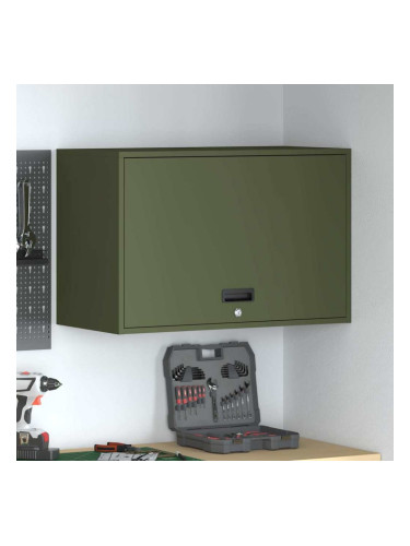 Sonata H Стенен шкаф за гараж Маслиненозелен 80 x 40 x 53 см