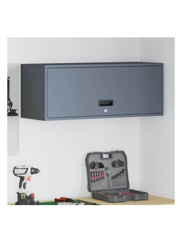 Sonata H Стенен шкаф за гараж Антрацит 90 x 33 x 35 см