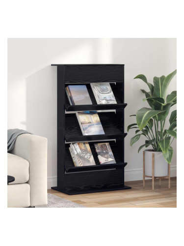 Sonata H Етажерка за списания с рафт Черния дъб 70 x 41 x 126 см