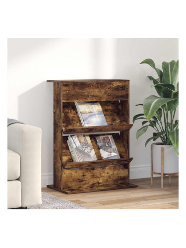 Sonata H Етажерка за списания Димян дъб 70 x 41 x 96 см Инженерно дърво