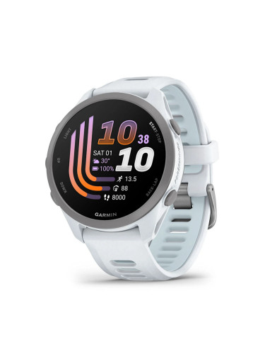 Garmin Forerunner® 170 - Music - Whitestone с Whitestone/Cloud Blue каишка 010-03920-11