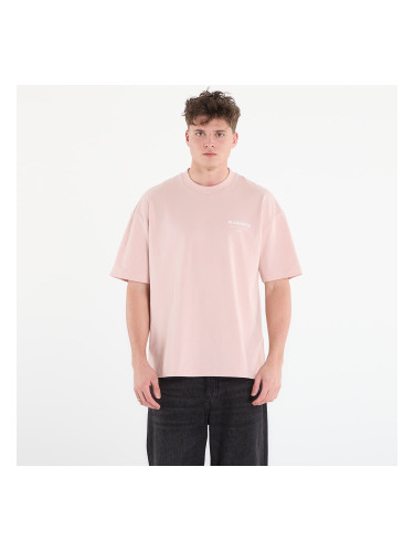 Тениска AllSaints Underground Ss Crew Sunbaked Pink XL