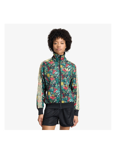 Суитшърт adidas X Liberty London Firebird Track Top Black/ Bold Green/ Collegiate Green- Eqt Yellow S