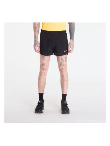 Къси панталони Nike Fast Men's Dri-FIT 3" Brief-Lined Running Shorts Black/ Black/ Reflective Silv S