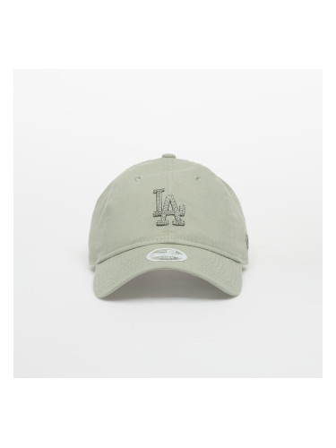 Шапка New Era 9TWENTY MLB Midi Linen Los Angeles Dodgers EVG/ EVG Universal