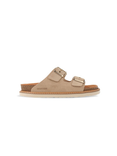 Genuins Hawaii Velour Almond Жени - Сандали Genuins - Кафяв - G105574-4.5 - Size: 4.5
