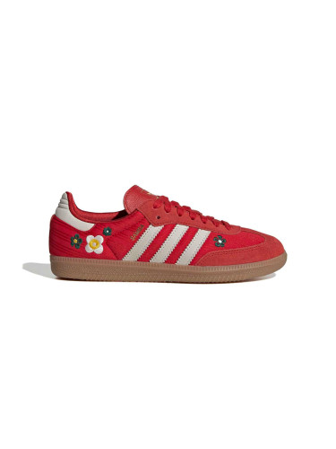 adidas Samba OG W Red IH9056 Жени - Спортни обувки adidas Originals - Червен - IH9056-5 - Size: 5