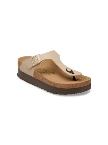 Birkenstock Gizeh Flex Platform Birko-Flor Regular Fit Sandcastle Жени - Сандали Birkenstock - Светло кафяв - 1031205-3.5 - Size: 3.5