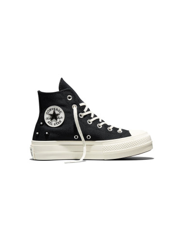 Converse Chuck Taylor All Star Lift Platform Beads Жени - Спортни обувки Converse - Черен - A17787C-4 - Size: 4