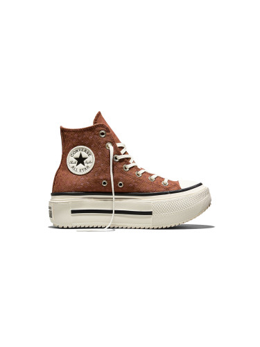 Converse Chuck Taylor All Star Lift Double Stack Brown A17883C Жени - Спортни обувки Converse - Кафяв - A17883C-4 - Size: 4