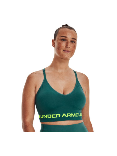 Сутиени Under Armour Seamless Low Long Bra Green M