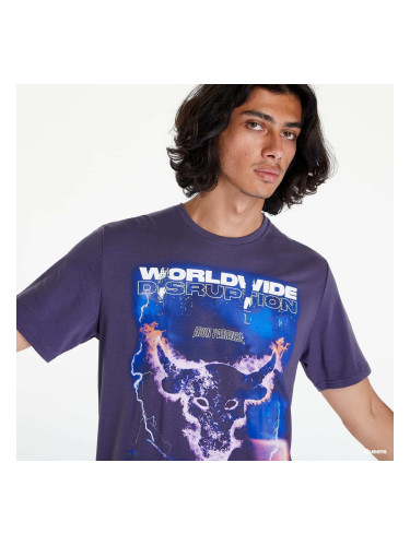 Тениска Under Armour Project Rock Ww Disruption Ss Purple S