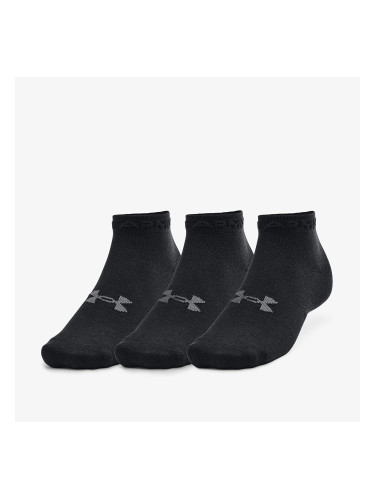 Under Armour Essential Low Cut Socks 3-Pack Black L