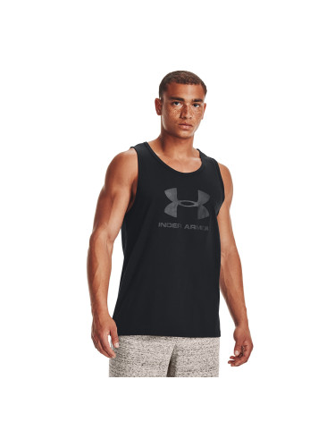Under Armour Sportstyle Logo Tank Black XL