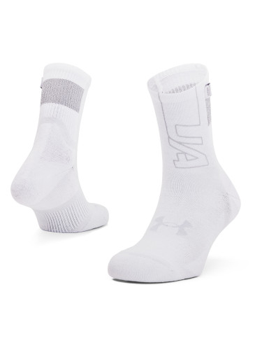 Under Armour Armourdry Run Mid-Crew White XL