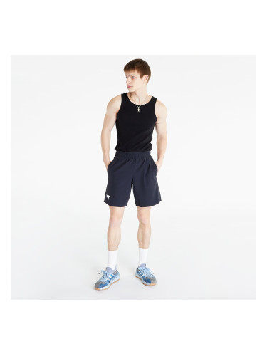 Къси панталони Under Armour Project Rock Woven Shorts Black/ White M