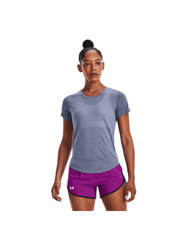 Тениска Under Armour Streaker Ss Aurora Purple S