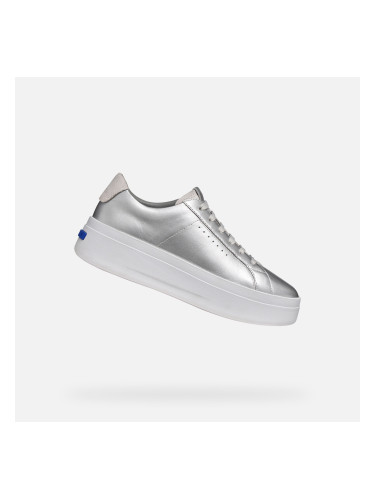 Silver Women's Geox Sneakers Gxcp-03 - Women's