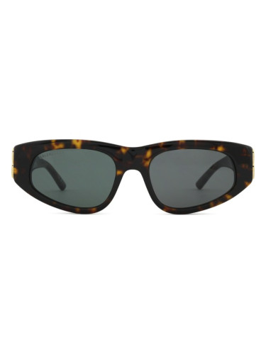 Balenciaga BB0095S 002 53 - cat eye слънчеви очила, дамски, кафяви