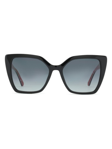 Moschino Love MOL067/S 807 9O 54 - квадратна слънчеви очила, дамски, черни