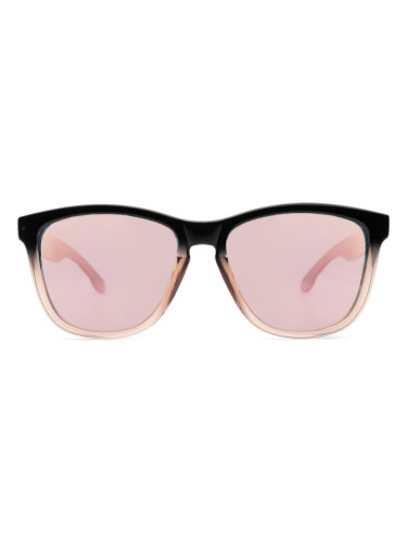 Hawkers Polarized Fusion Rose Gold One - квадратна слънчеви очила, unisex, черни, поляризирани огледални