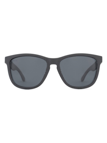 Hawkers One Polarized Carbono Dark - квадратна слънчеви очила, unisex, черни, поляризирани