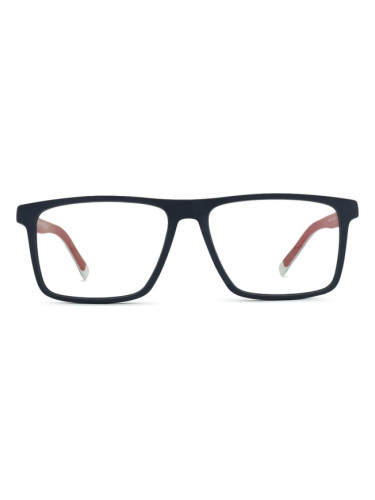 Tommy Hilfiger TH 2086/CS FLL 15 56 (kлип-он) - диоптрични очила, правоъгълна, мъжки, сини