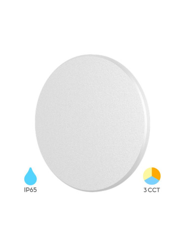LED панел, за вграждане, 12W, кръг, 230VAC, 360lm, 3в1, BG37-00280