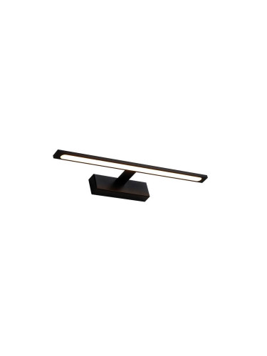 LED лампа за стена, за картина и огледала, 12W, 230VAC, 900lm, 3в1 цвята, черен, IP44, BN12-00781