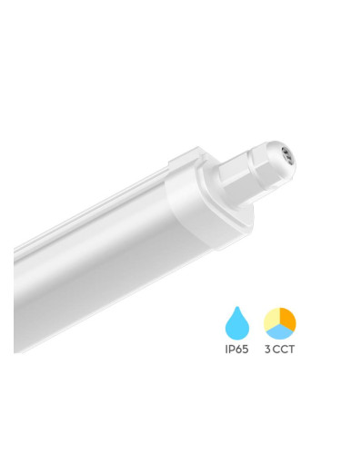 LED лампа за стена, 40W, 230VAC, 4500lm, 3в1, 1190mm, IP65, BT07-31280