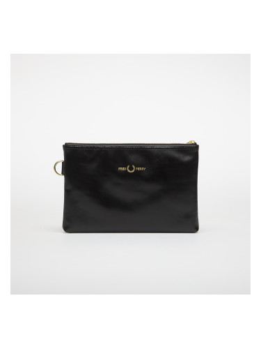 Чанта FRED PERRY Smooth Leather Sacoche Black Universal