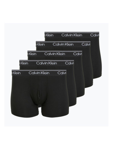 Мъжки боксерки Calvin Klein LV00NB4413 Brief 5 чифта black