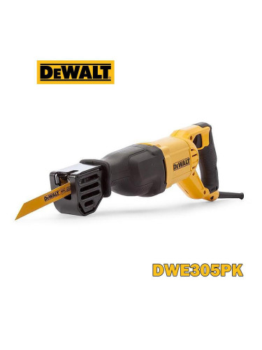 Саблен трион, електрически, DeWALT DWE305PK, 1100W, 29 мм ход на ножа