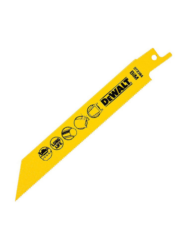 Нож за електрическа ножовка DeWALT DT2384-QZ за метал 152мм, BiM