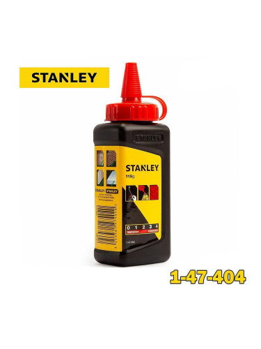 Боя пълнител за чертилка 115гр., червена, Stanley 1-47-404