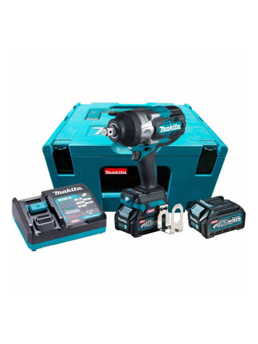 Гайковерт акумулаторен безчетков Makita TW001GD201, 40V, XGT, 2x2.5Ah, 2050Nm