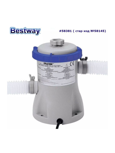 Филтърна помпа / филтрираща система за басейни Bestway 58381 Flowclear, 220V, 1249 л/ч