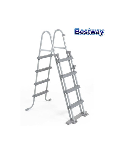 Стълба за басейни с височина до 122 см, Bestway 58331