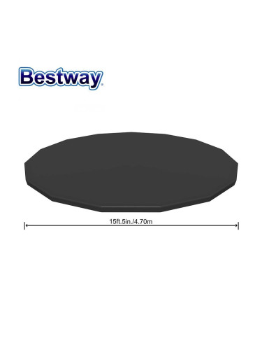 Покривало за басейн с диаметър до 457см, Bestway 58038 Flowclear
