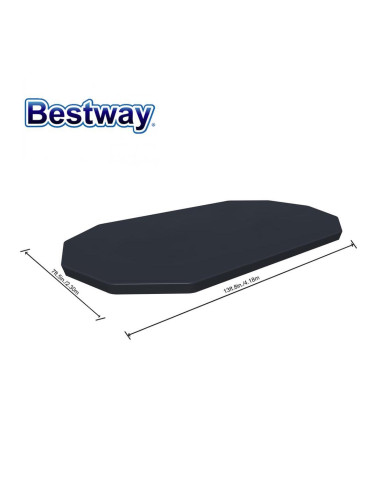 Покривало за овален басейн с диаметър 427 см, Bestway 58425 Flowclear