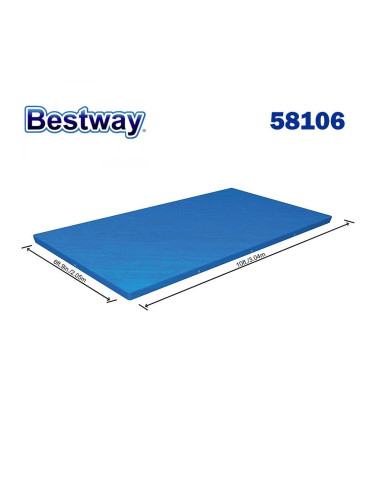 Покривало за правоъгълен басейн 300x200 см, Bestway 58106 Flowclear