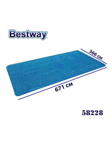 Покривало соларно за басейни с дължина до 732 см, Bestway 58228 Flowclear