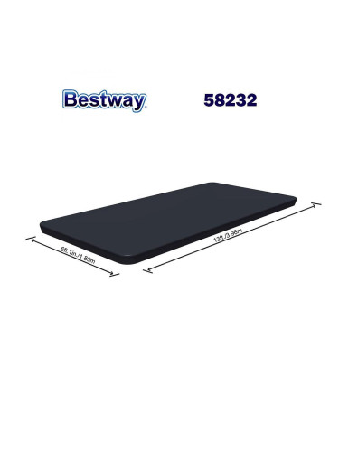 Покривало за правоъгълни басейни до 404 см, Bestway 58232 Pool Cover