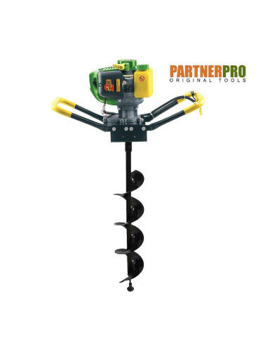 Моторен свредел PARTNERPro PPE1500, 52 куб.см, 2-тактов, свредло 150 мм.