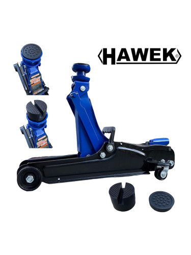 Крик хидравличен крокодил 2.5 т, нископрофилен, 80-360 мм, HAWEK HW-1033