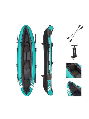 Каяк надуваем двуместен, 330x86x48 см, Bestway 65052 Hydro-Force Ventura Elite X2