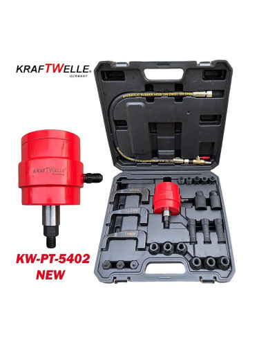 Чук обратен пневматичен за демонтаж на дюзи, KRAFTWELLE KF-PT-5402 New, 25 части
