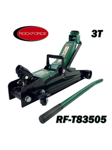 Крик хидравличен крокодил 3 т, 135-465 мм, RockForce RF-T83505, 2 помпи