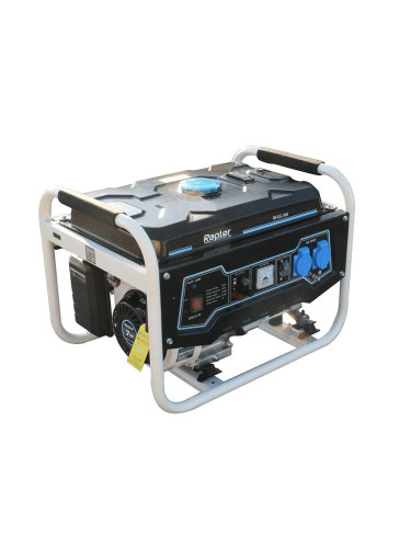 Генератор за ток бензинов 3kW, RAPTER RR GG-300, монофазен, ръчно стартиране